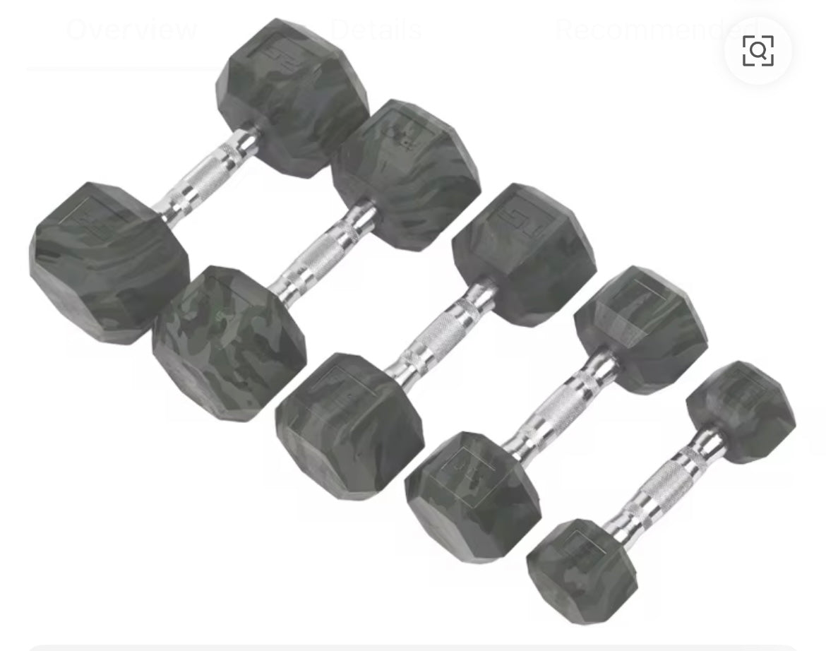 LB cast iron dumbbell solid